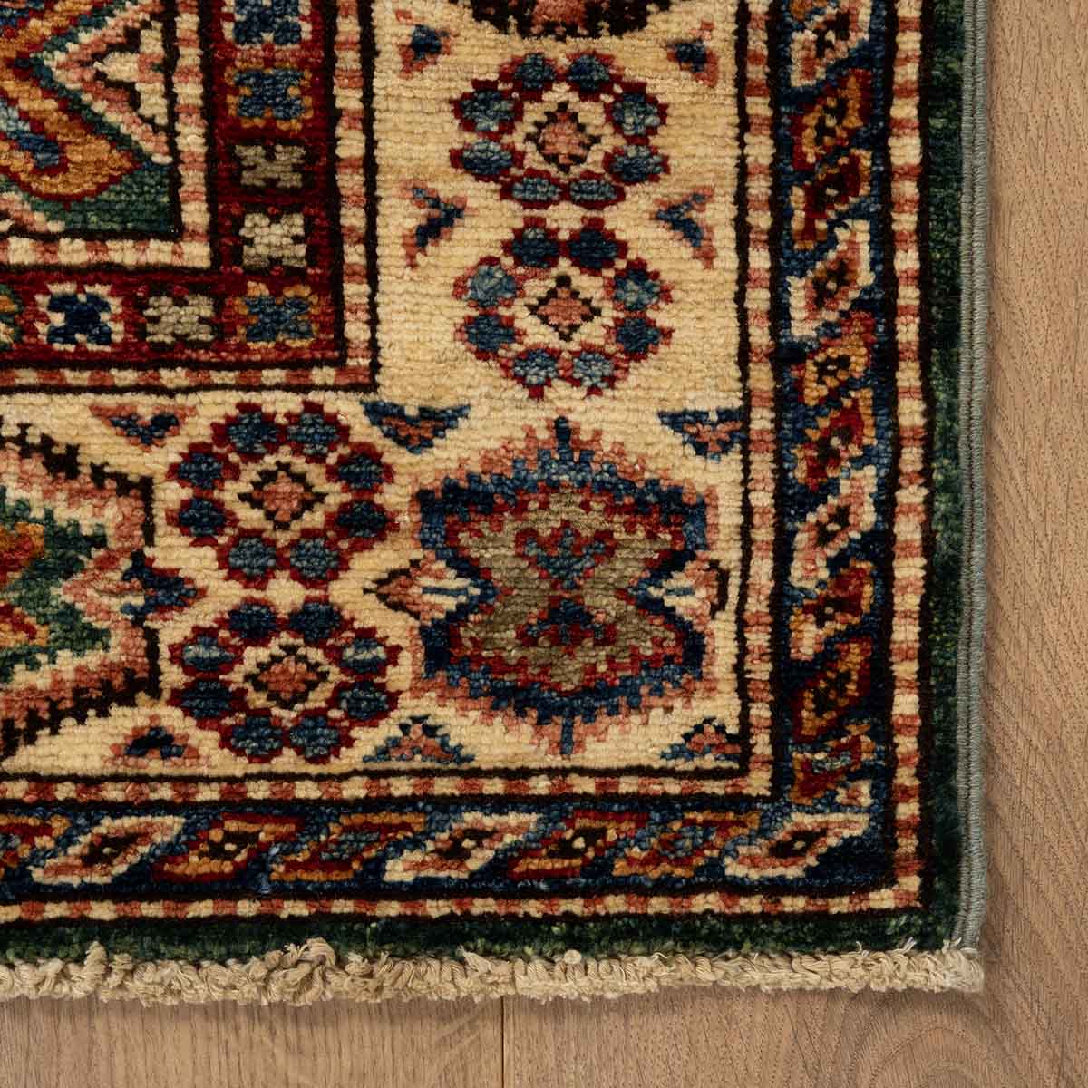 שטיח קזאק -  קייזר ירוק 145*102 KAYZAR