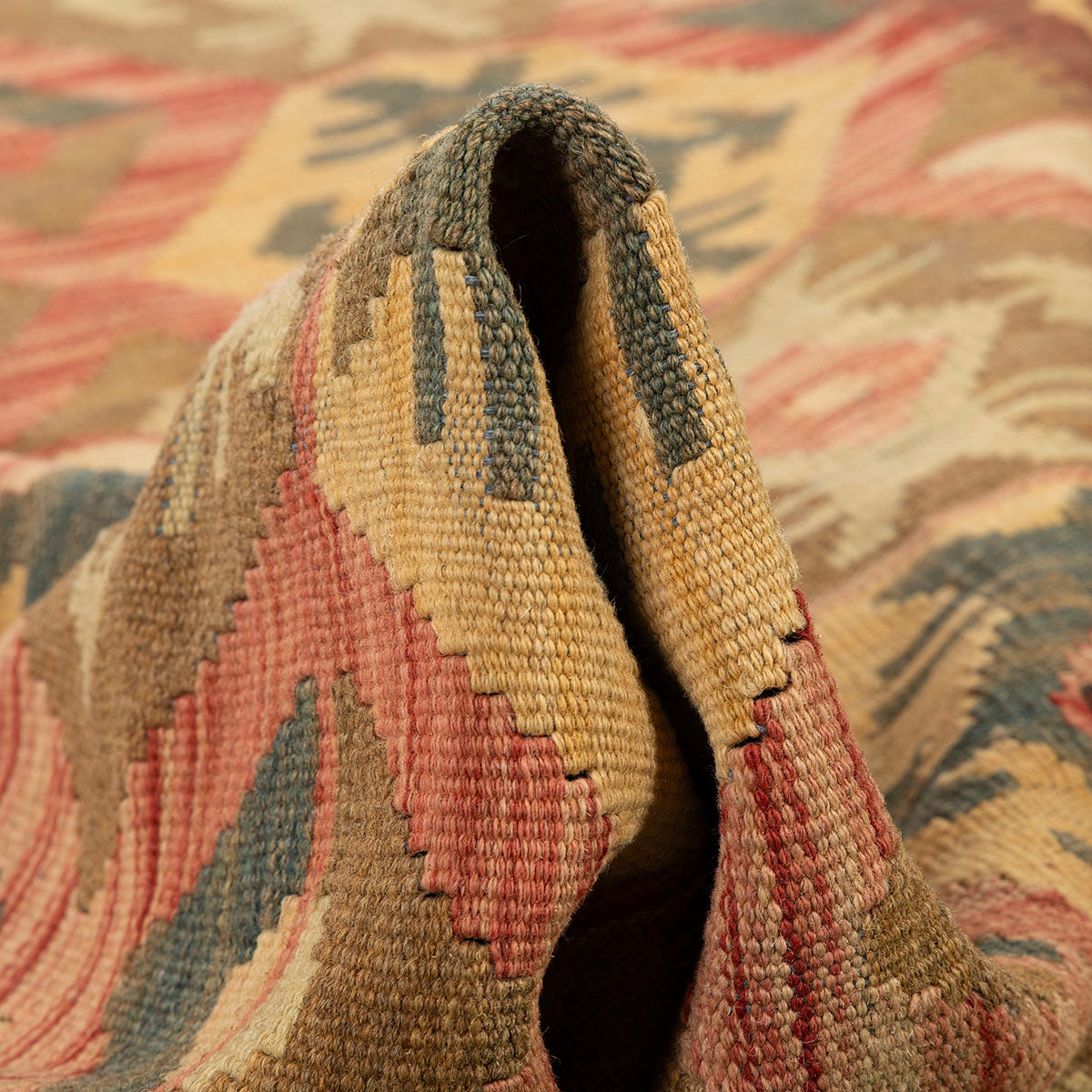 שטיח קילים אפגני צבעוני 298*197 KILIM