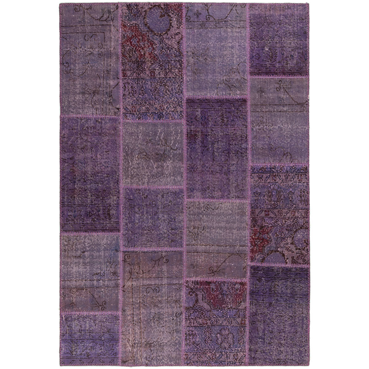 שטיח טלאים סגול 230*160 PATCH
