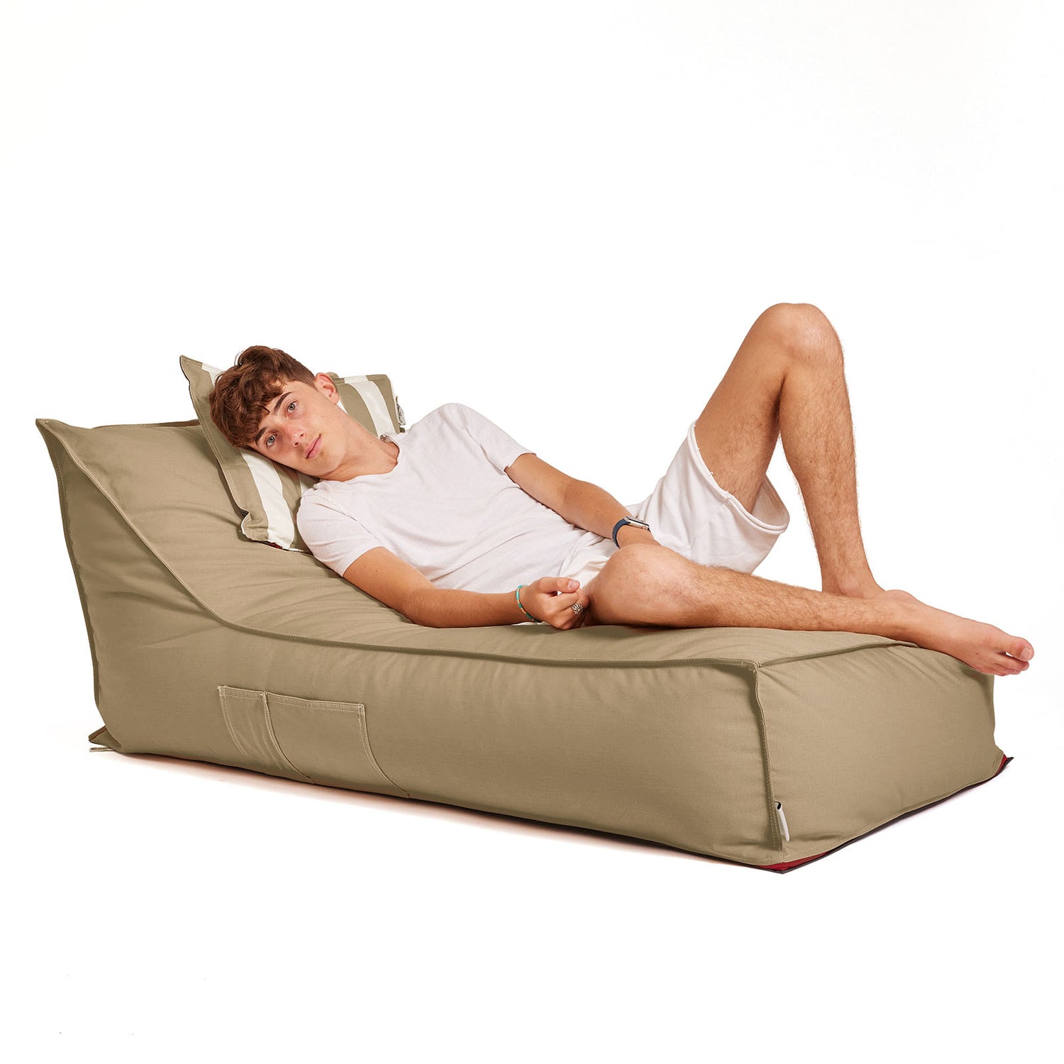 פוף ריביירה סאנפוף ארוך חול SUNPOUF
