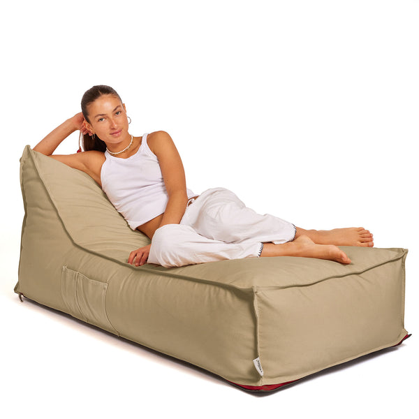 פוף ריביירה סאנפוף ארוך חול SUNPOUF