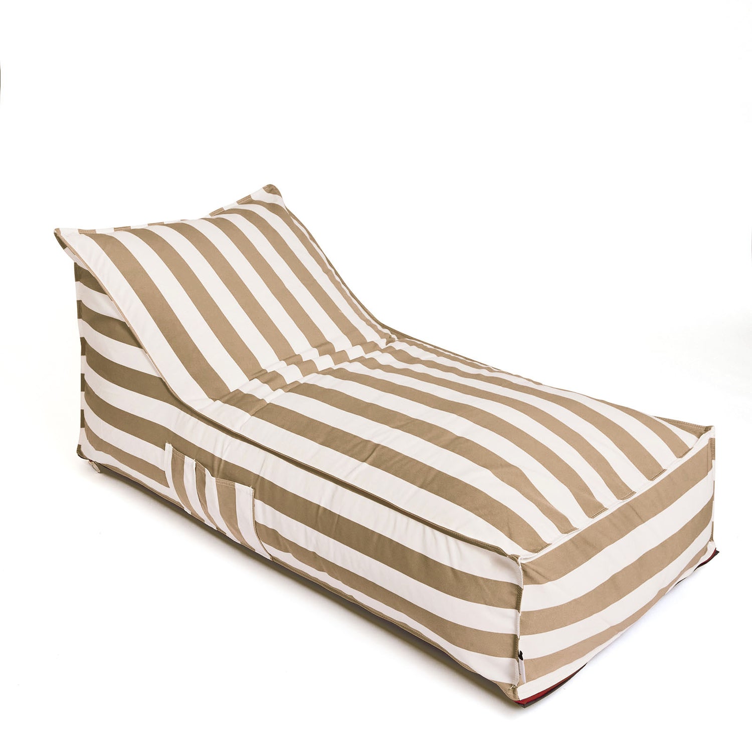 פוף ריביירה סאנפוף ארוך חול פסים SUNPOUF