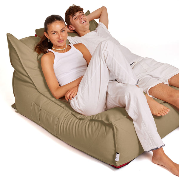 פוף ריביירה סאנפוף זוגי חול SUNPOUF COUPLE