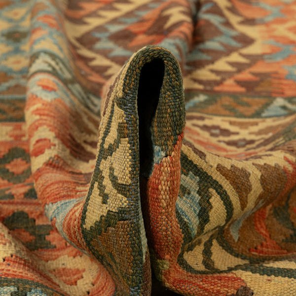 שטיח קילים אפגני צבעוני 303*198 KILIM