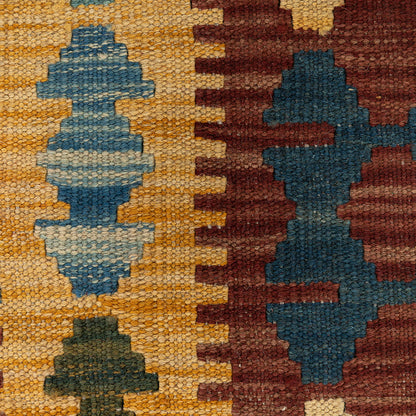 שטיח קילים אפגני צבעוני 292*199 KILIM