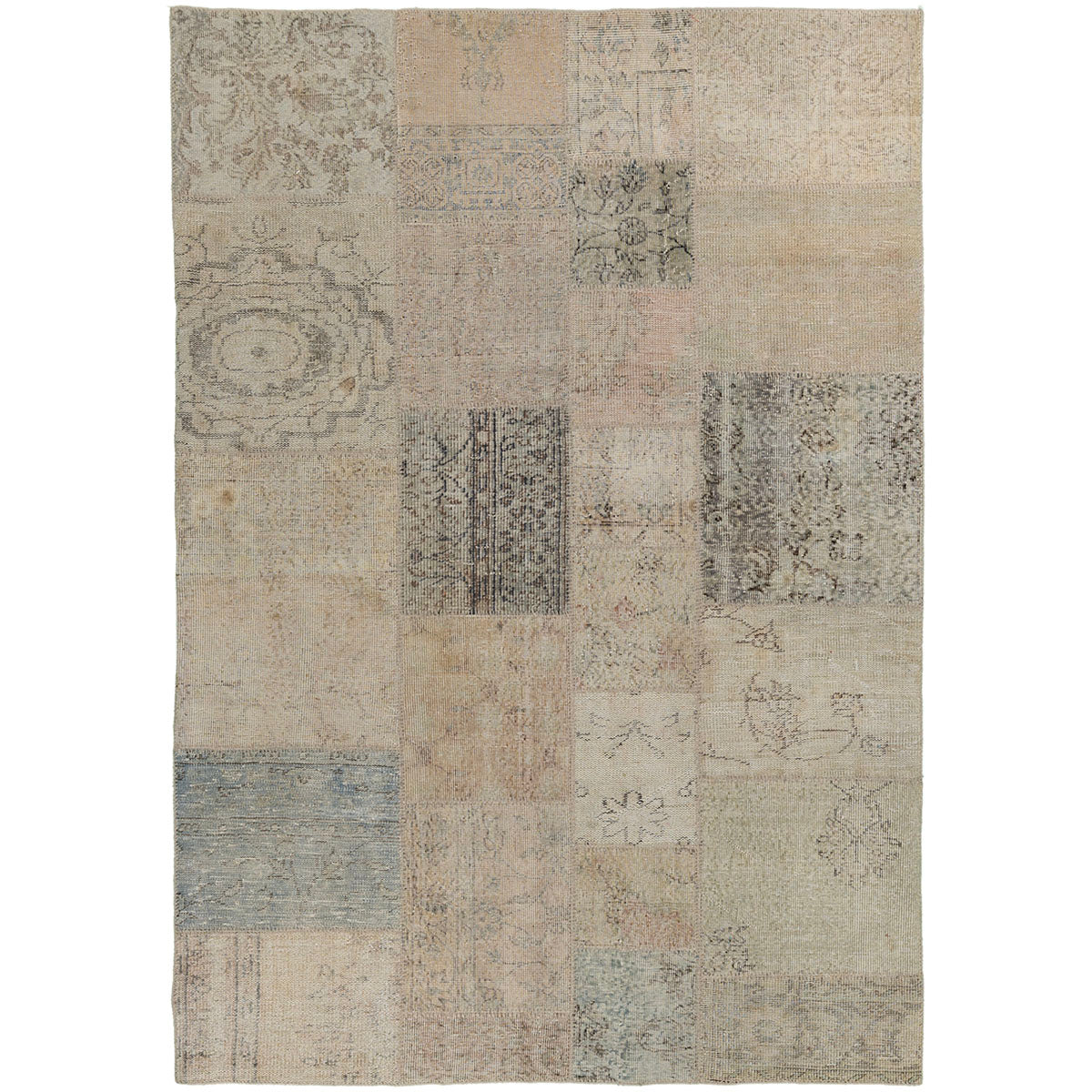 שטיח טלאים קרם 242*168 PATCH