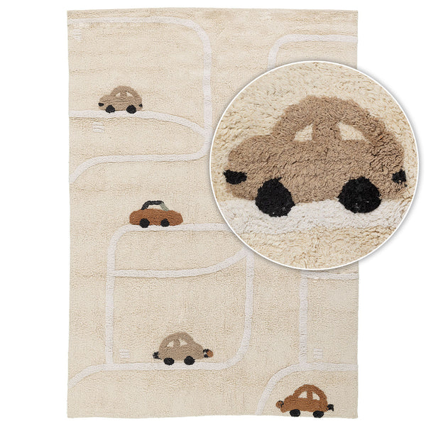 שטיח רייס בז' RACE - hover