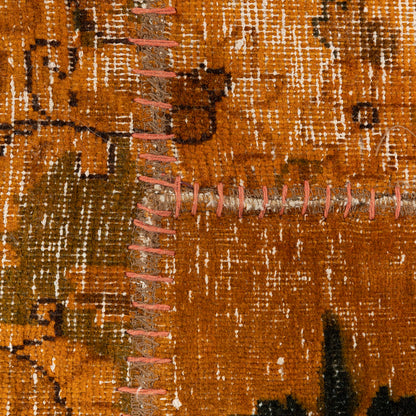 שטיח טלאים חום 207*156 PATCH