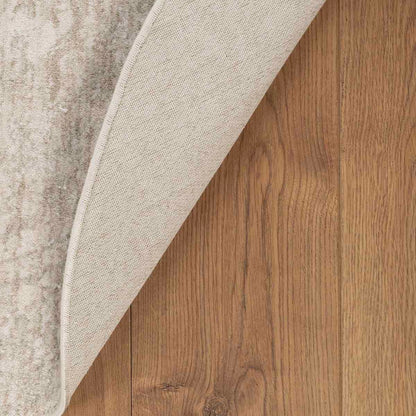 שטיח ויקטוריאן אפור עגול VICTORIAN