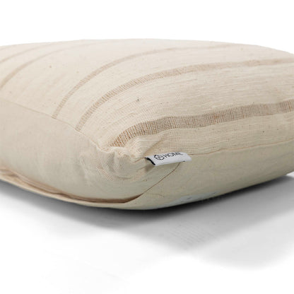 כרית מדלין לבן\בז' 60*35 MADLINE