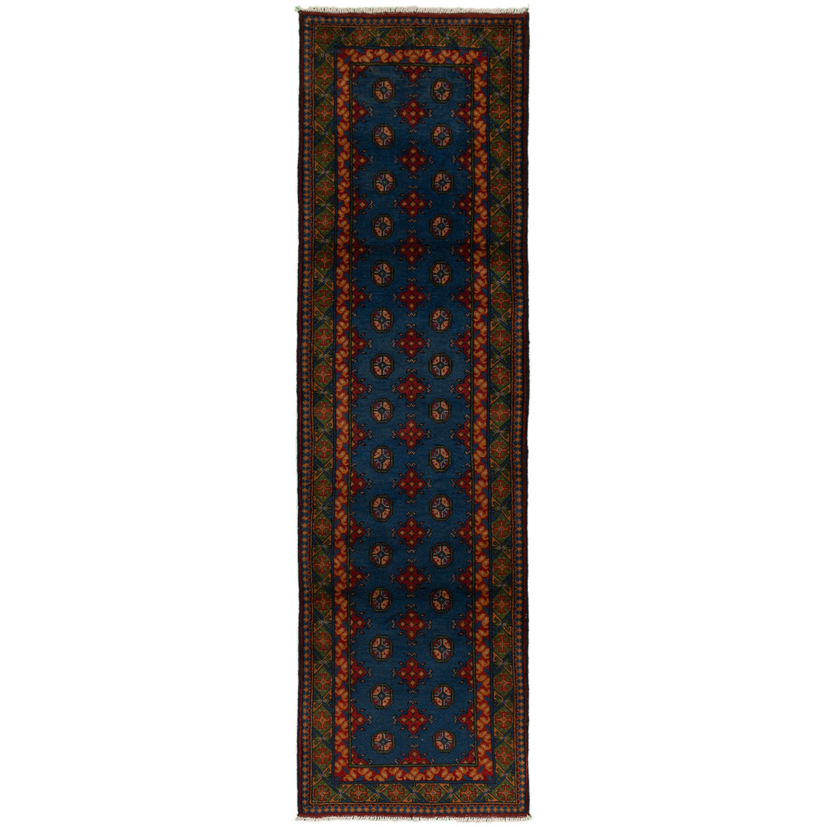 שטיח קאבול כחול ראנר 297*83 KABUL