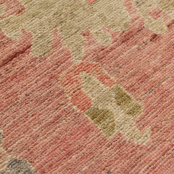 שטיח אושק antique wash ורוד/צבעוני 359*237 USHAK