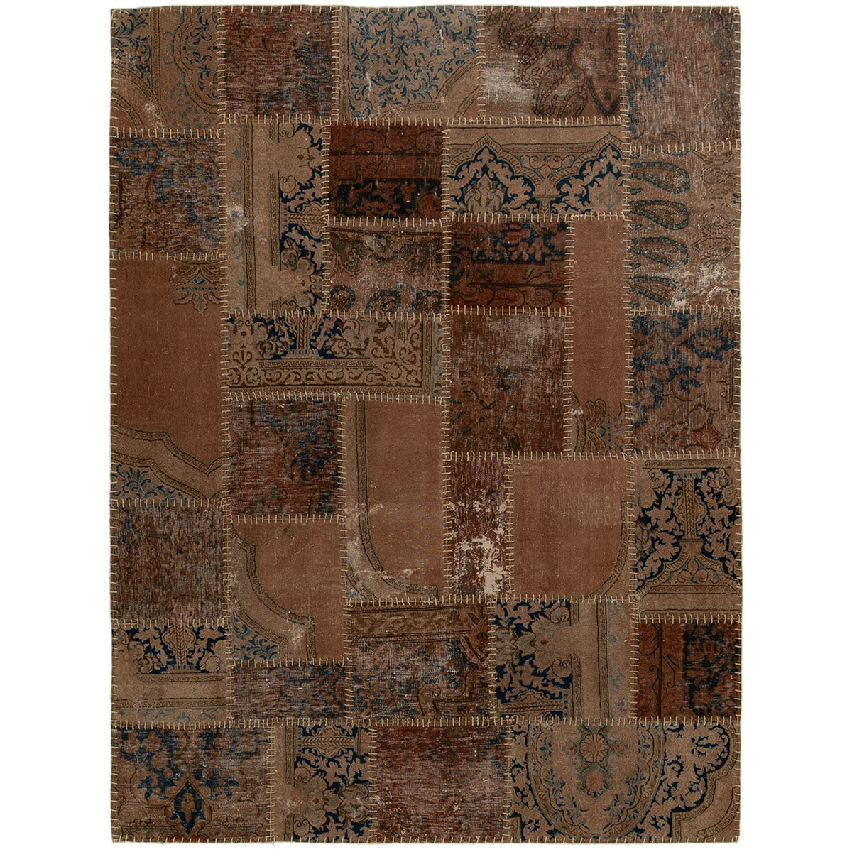 שטיח טלאים חום 205*155 PATCH