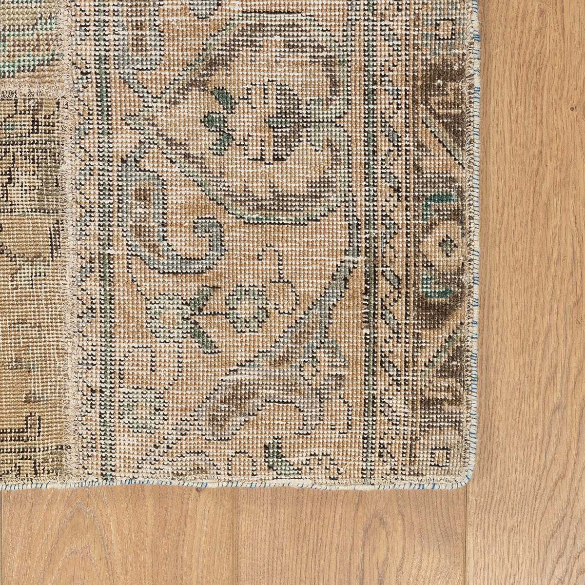שטיח טלאים חום/בז' 240*170 PATCH