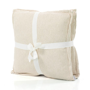 זוג כריות מיקה קרם 50*50 MIKA