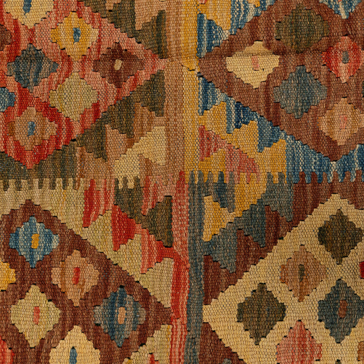 שטיח קילים אפגני צבעוני 297*194 KILIM