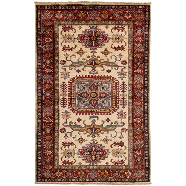 שטיח קייזר לבן ראנר 152*99 KAYZAR