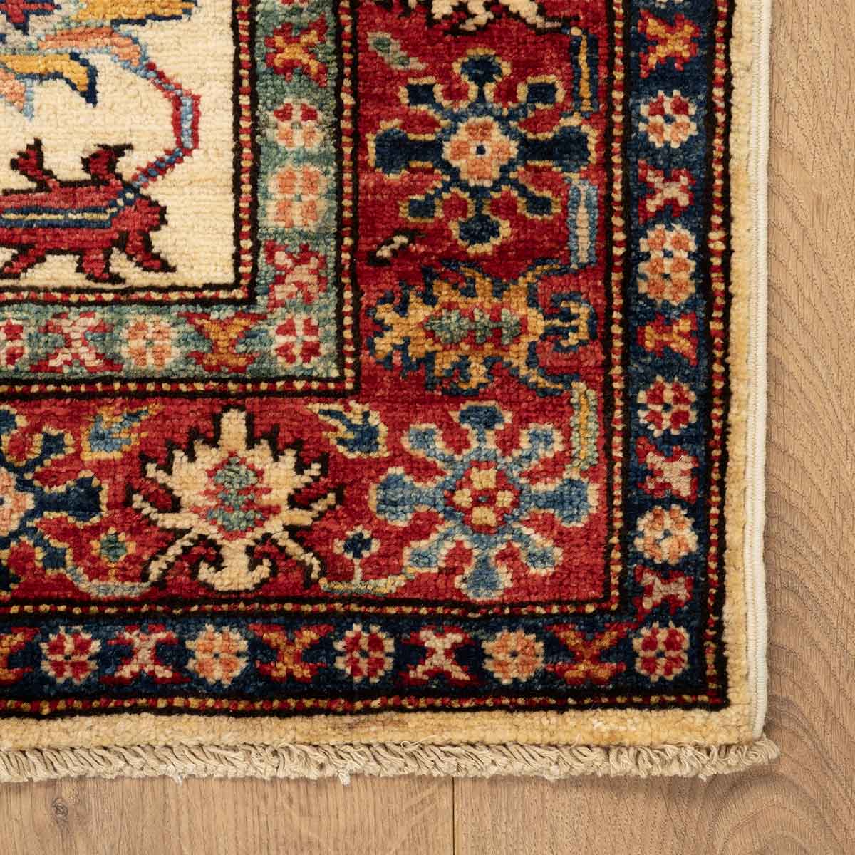 שטיח קייזר לבן ראנר 152*99 KAYZAR