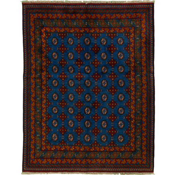 שטיח אחצ׳ה - קאבול צבעוני 193*150 KABUL