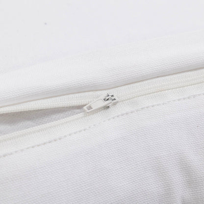 זוג כריות נינה לבן\כחול 45*45 NINA