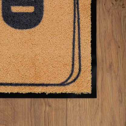 שטיח כניסה גוד וויבס טבעי GOOD VIBES