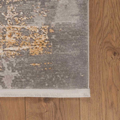 שטיח ברצלונה 06 אפור/צהוב BARCELONA