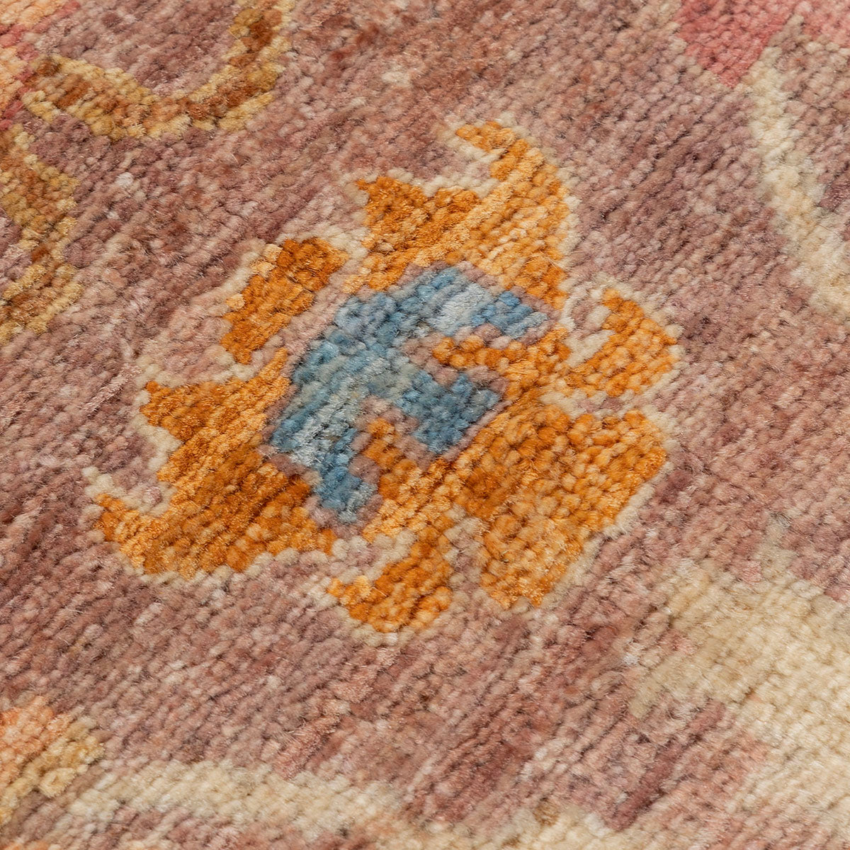 שטיח אושק antique wash חום/צבעוני 232*174 USHAK