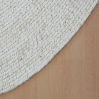 שטיח בלנד 02 קרם/בז' עגול BLEND