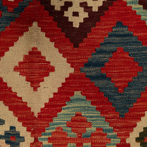 שטיח קילים אפגני צבעוני 293*195 KILIM