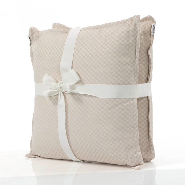 זוג כריות קמיל בז' 45*45 CAMILLE