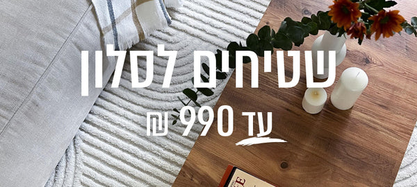 שטיחים לסלון עד 990 שח - SHOP NOW