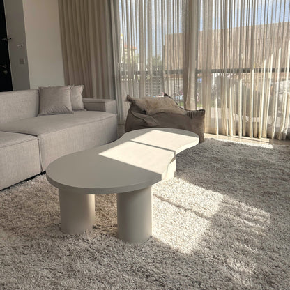 שטיח שאגי קטיפה פארמה 02 בז׳ SHAGI