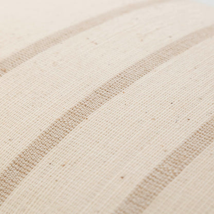 כרית מדלין לבן\בז' 60*35 MADLINE