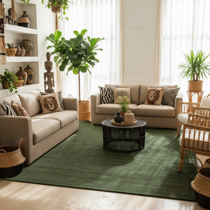 שטיח סולו 01 ירוק SOLO