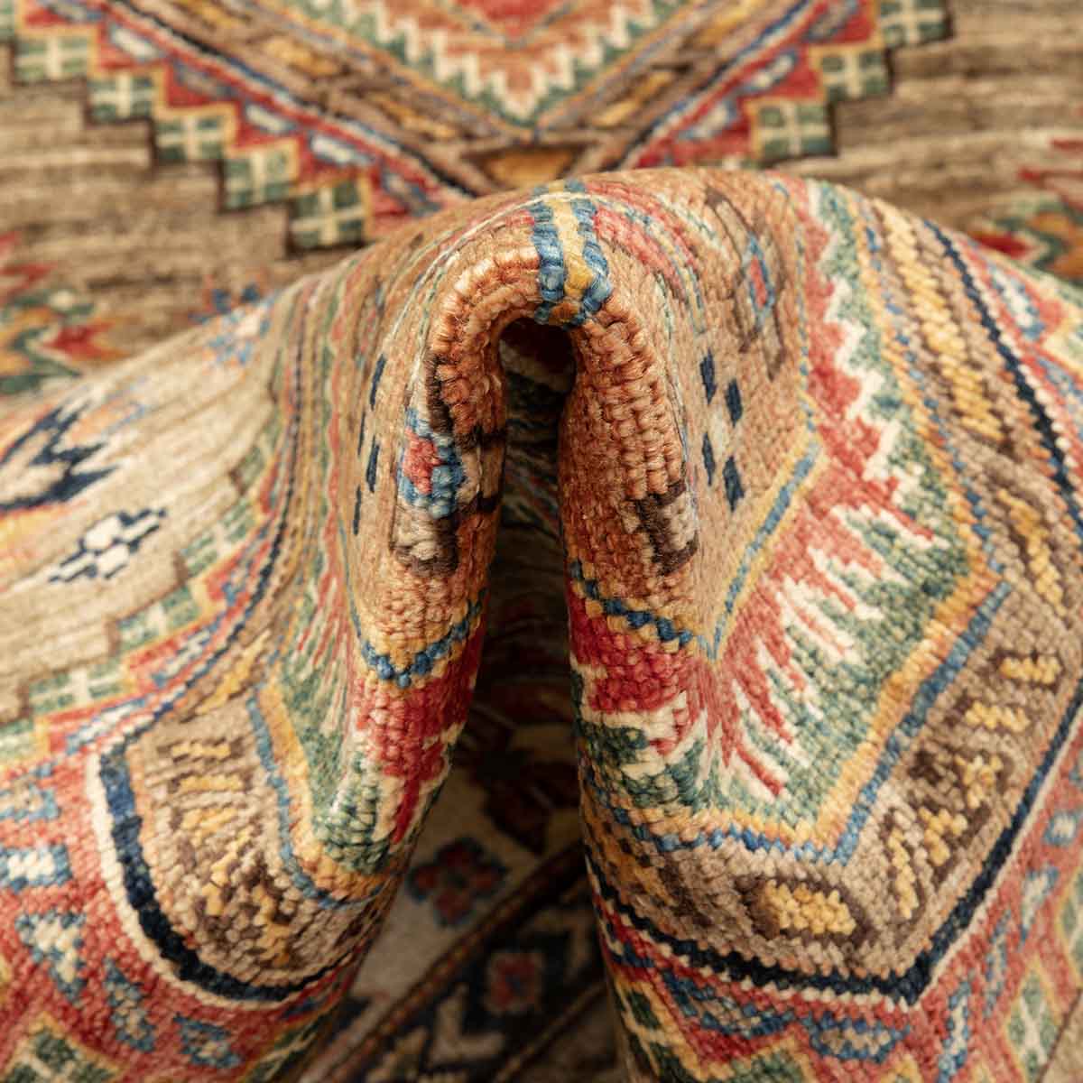 שטיח קזאק -  קייזר חום 159*102 KAYZAR