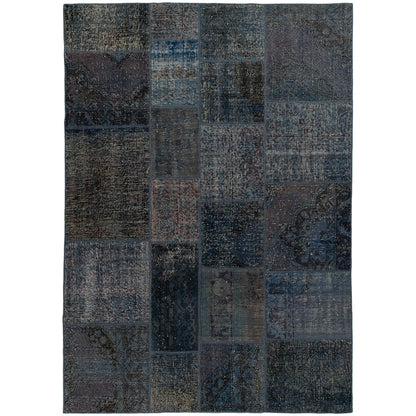 שטיח טלאים שחור/חום 240*170 PATCH