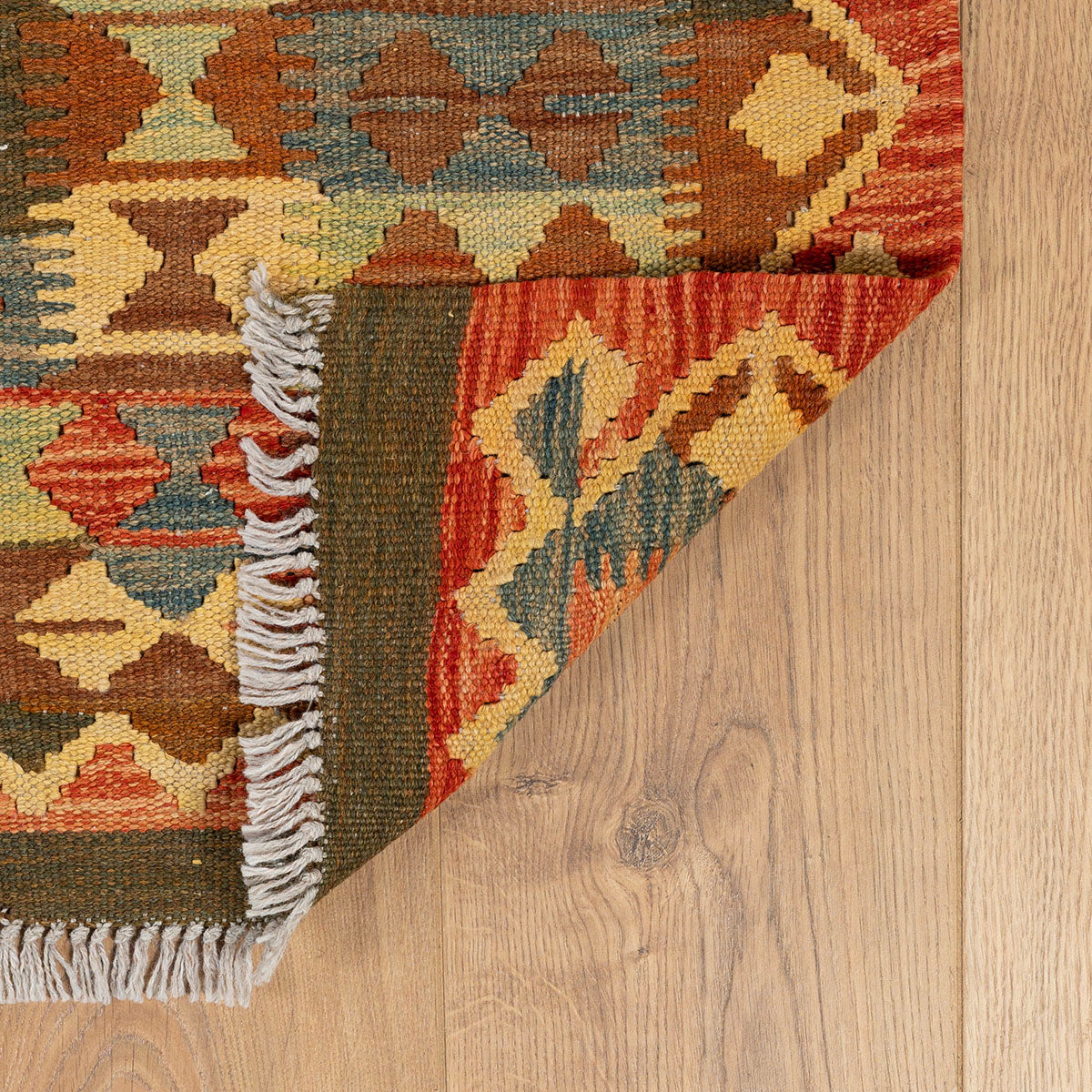 שטיח קילים אפגני צבעוני 297*205 KILIM
