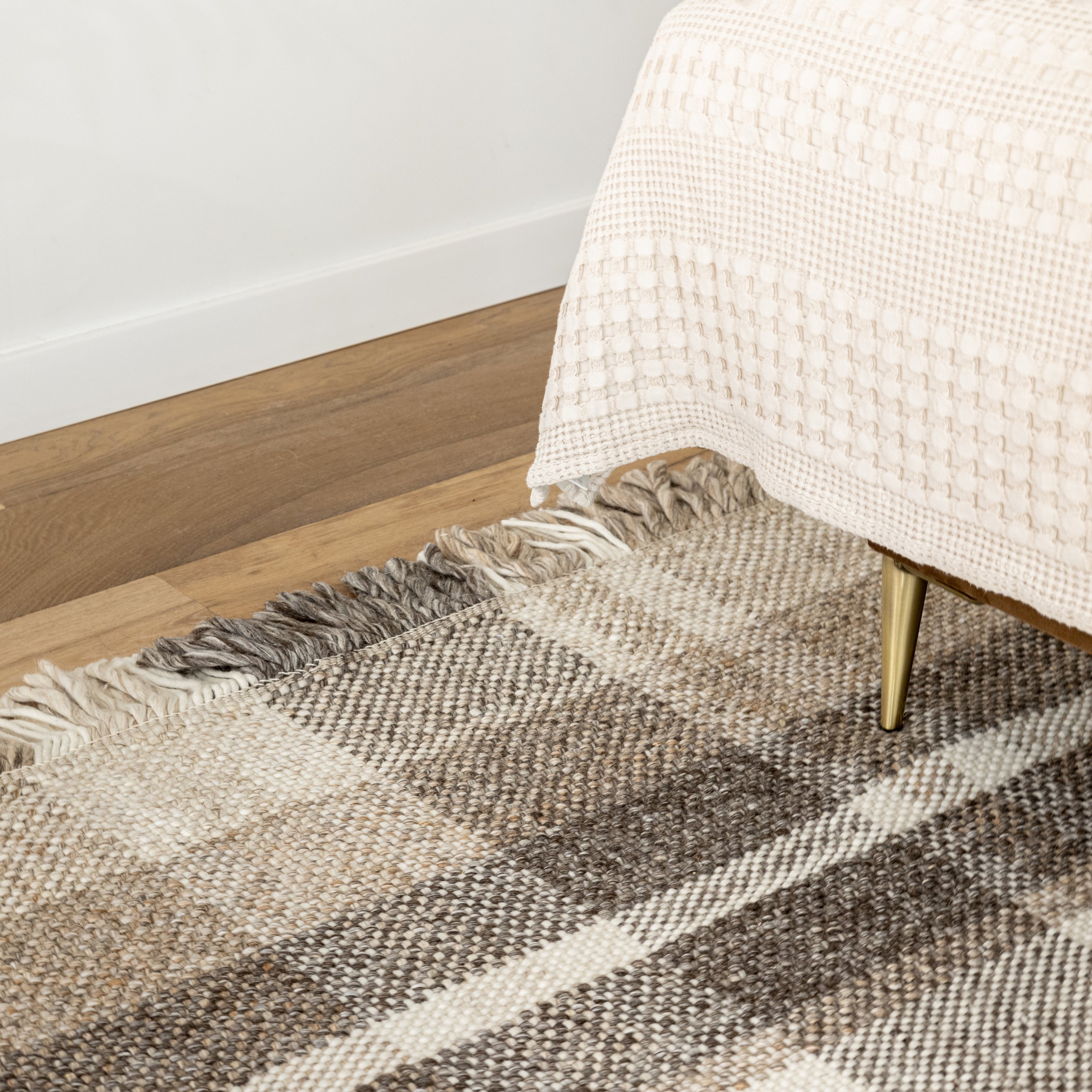 שטיח אוסקר אפור/בז' OSCAR