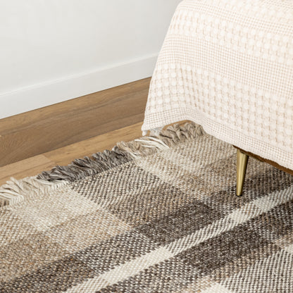 שטיח אוסקר אפור/בז' OSCAR