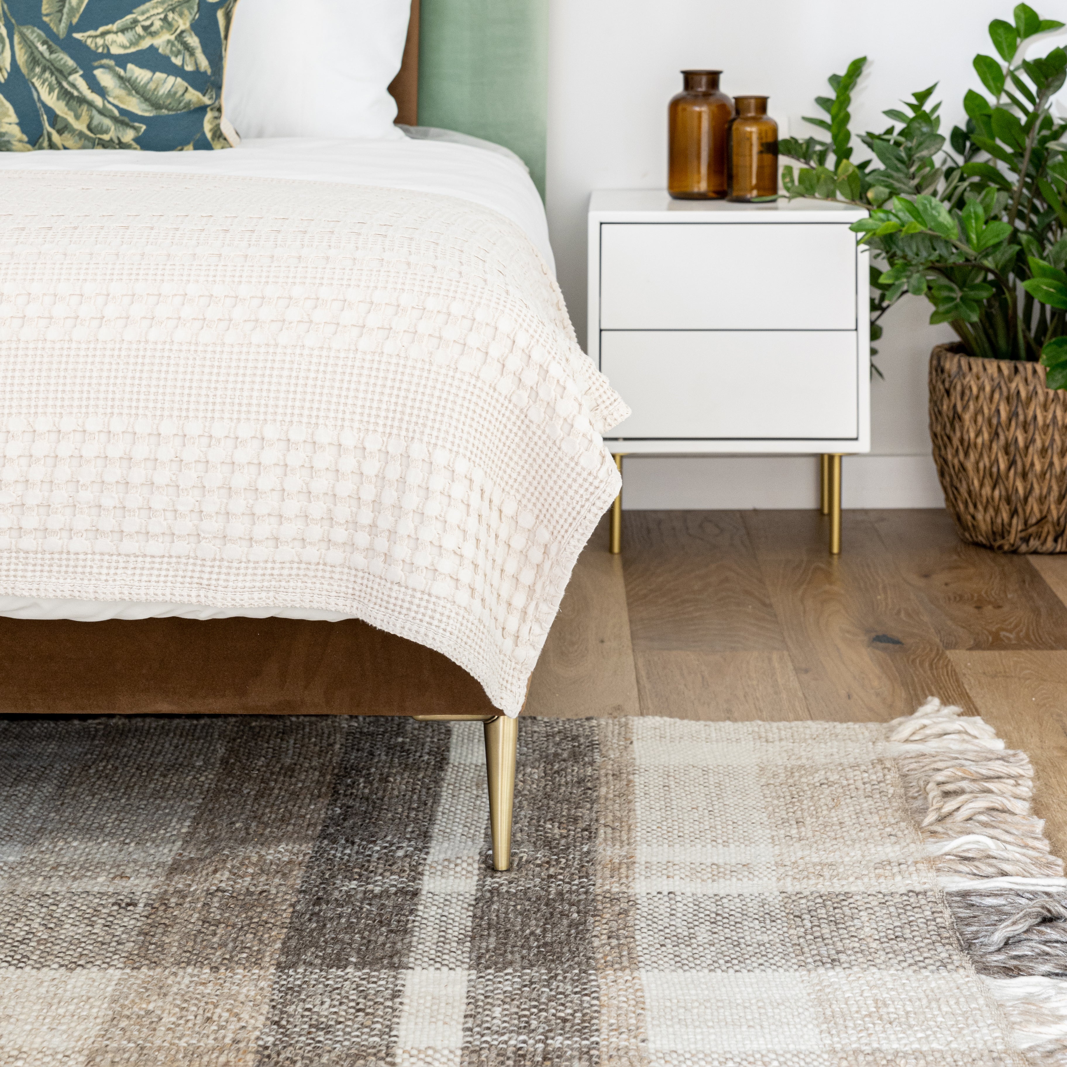 שטיח אוסקר אפור/בז' OSCAR