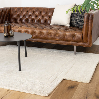 שטיח בלנקה לבן/בז' BLANKA