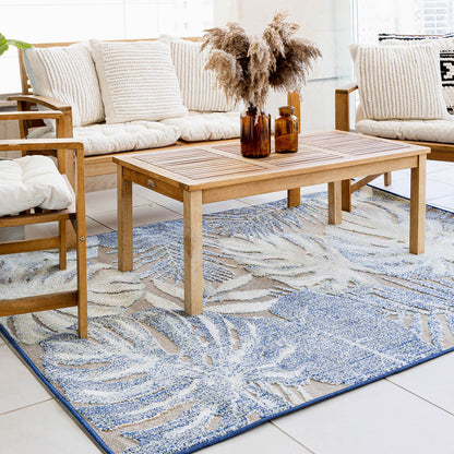 שטיח נייטשר 07 אפור/ירוק/כחול NATURE