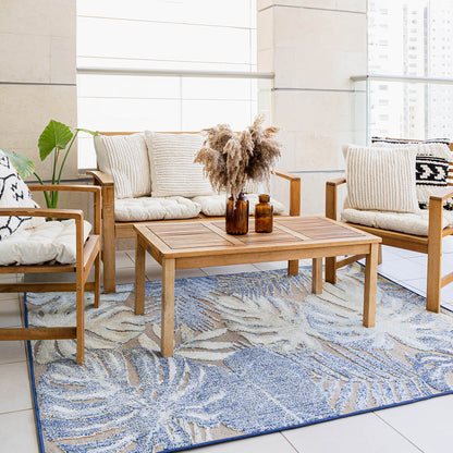 שטיח נייטשר 07 אפור/ירוק/כחול NATURE