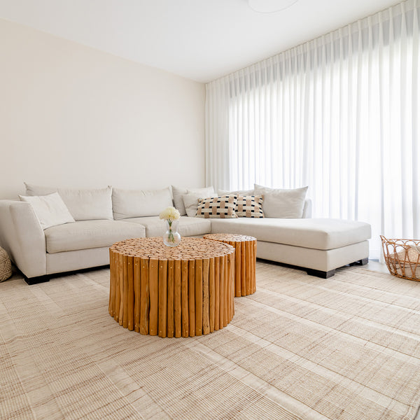 שטיח רוקי בז' ROCKY