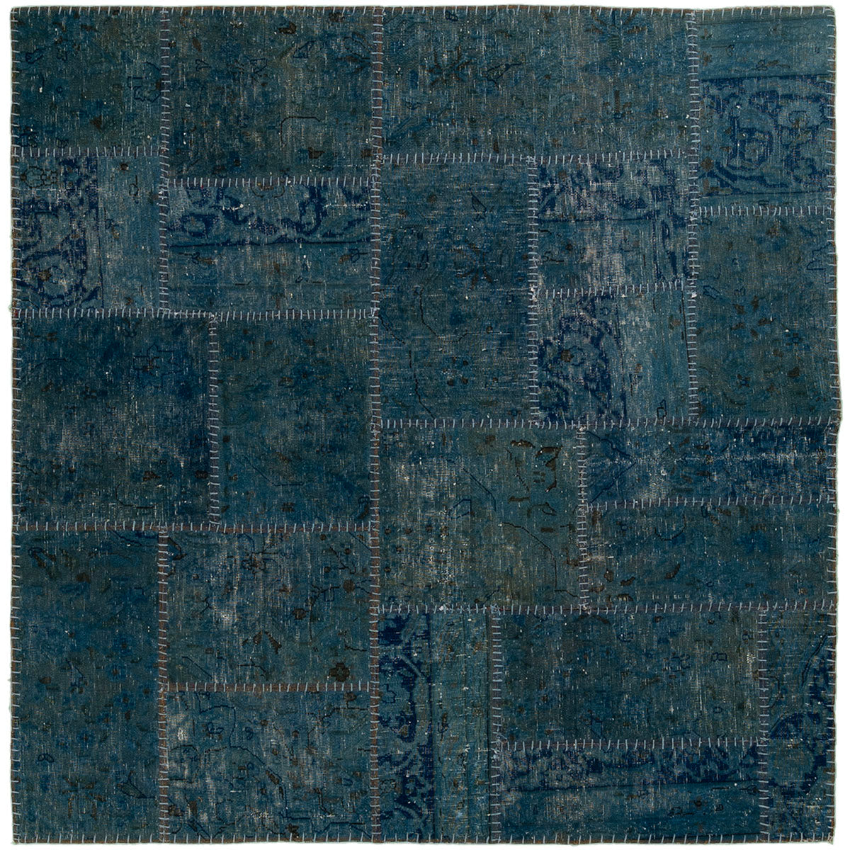 שטיח טלאים נייבי 158*155 PATCH