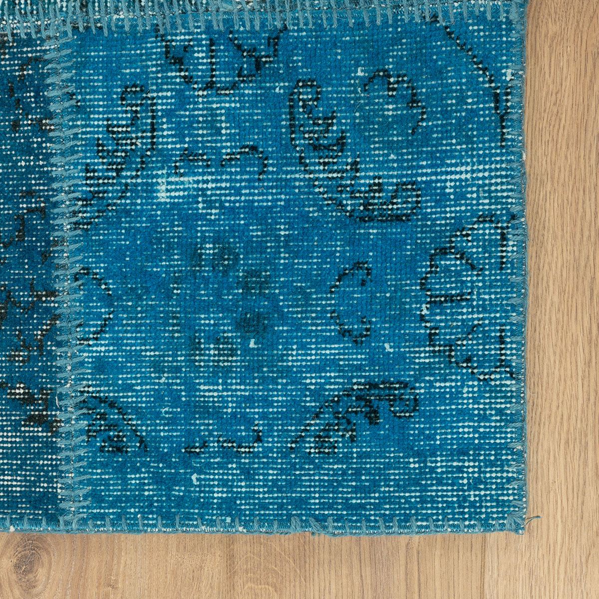 שטיח טלאים כחול 240*170 PATCH