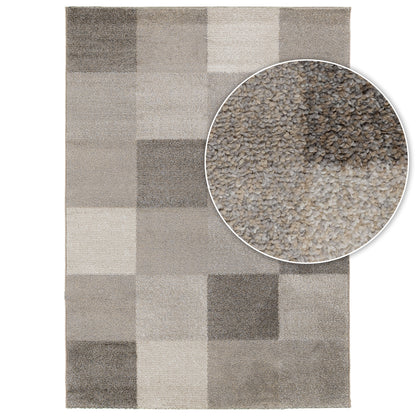 שטיח דמקה קרם/בז' DAMKA