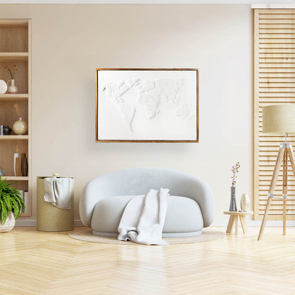 תמונה מסגרת עץ BRIGHT WORLD