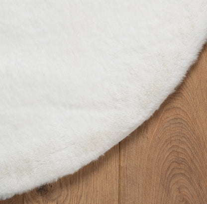 שטיח באני לבן עגול BUNNY