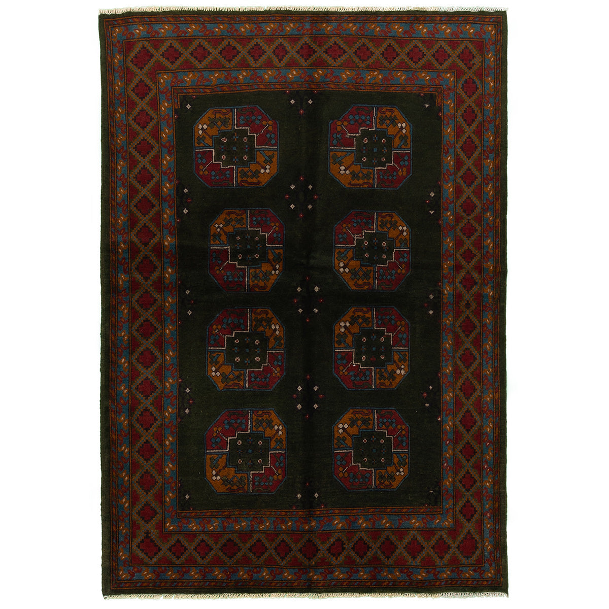 שטיח קאבול ירוק 231*161 KABUL
